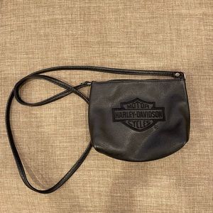 Harley-Davidson Small Genuine Leather Crossbody Purse/Bag